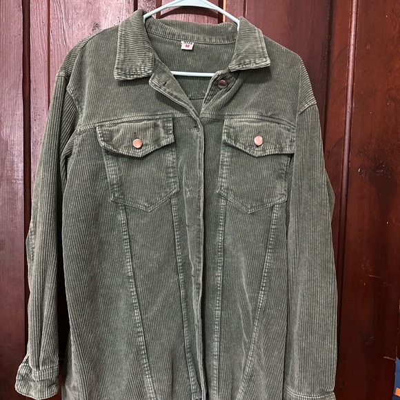 Green Corduroy Jacket - Picture 1 of 3